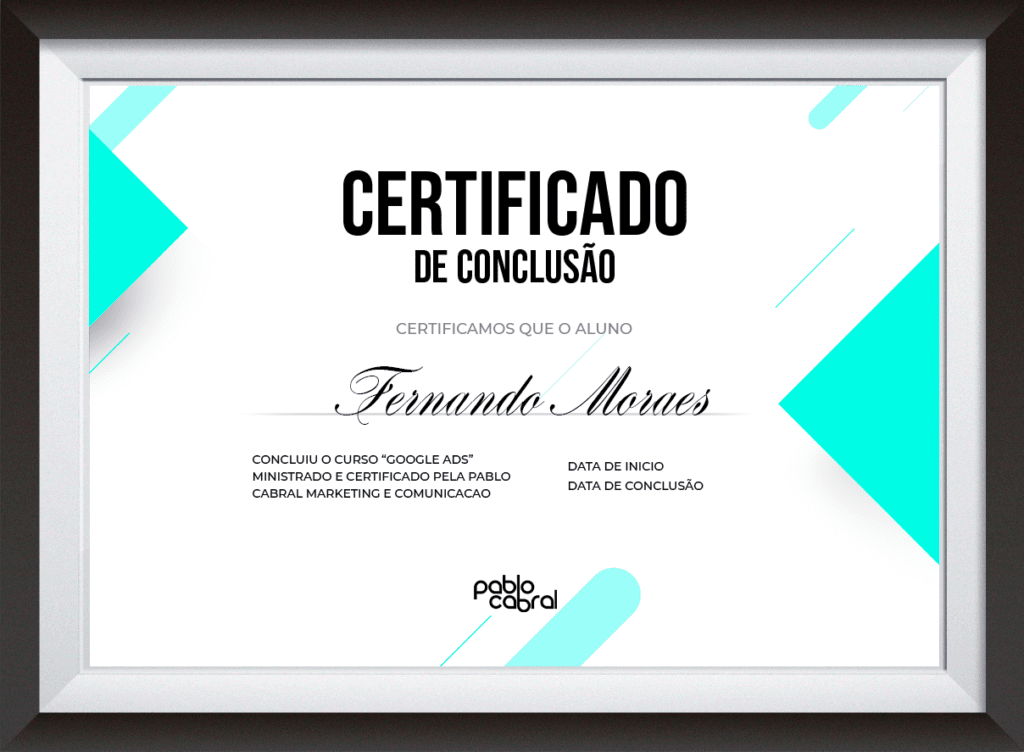 Certificado de conclusão
