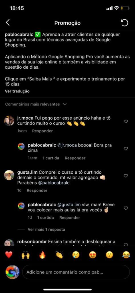 Resultado de aluno 4