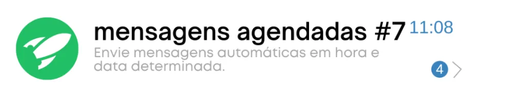 Agendamento de mensagens no DevZapp