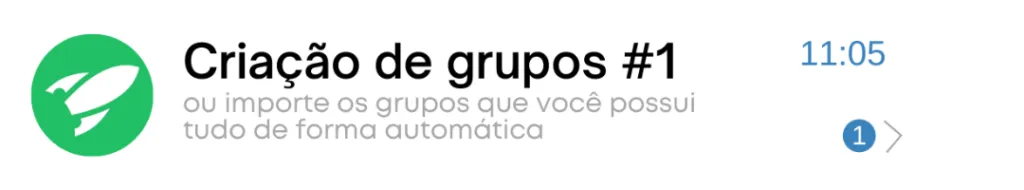 Criação automática de grupos no DevZapp
